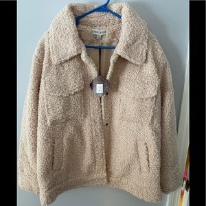 NWT Knox Rose Teddy Jacket